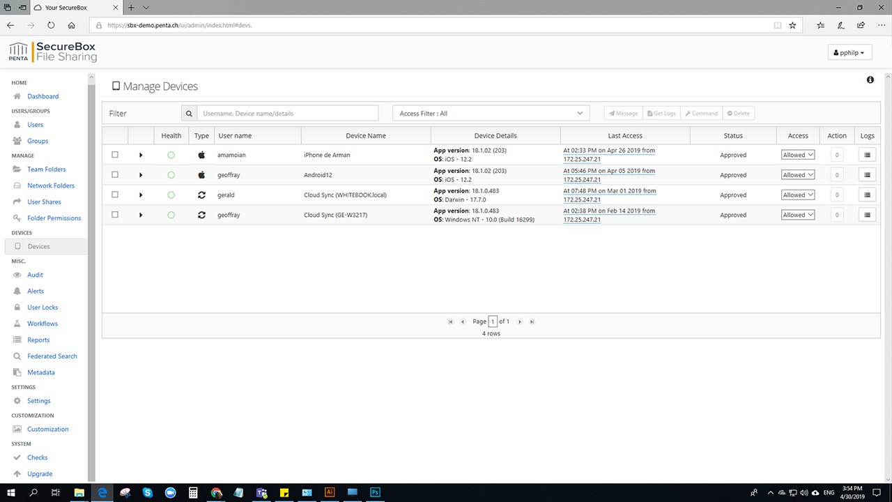Snapshot 4 of SecureBox