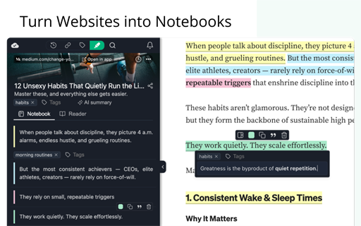 Web Highlights: PDF & Web Highlighter with AI