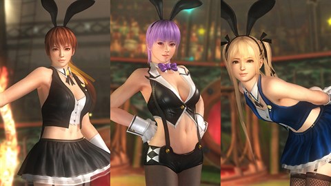 DEAD OR ALIVE 5 Last Round Sexy Bunny Costume Set