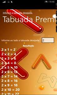 Tabuada Premium screenshot 1
