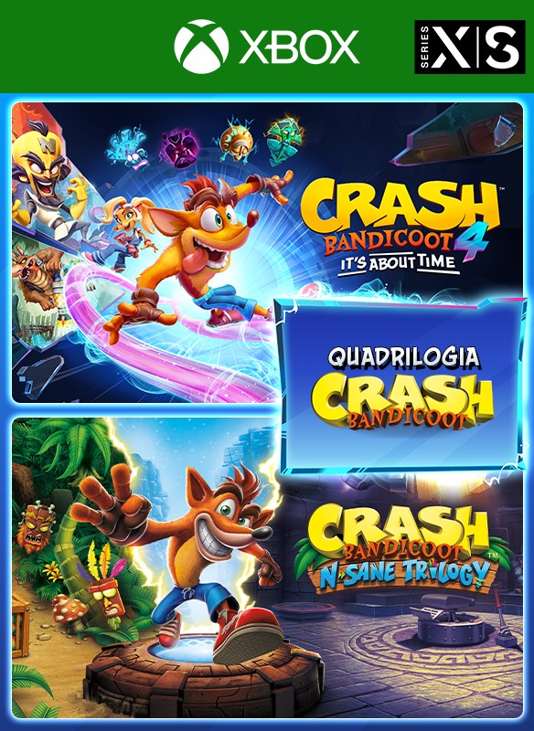 Crash Bandicoot™ - Pacote Quadrilogia