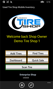 Used Tire Shop Inventory screenshot 1