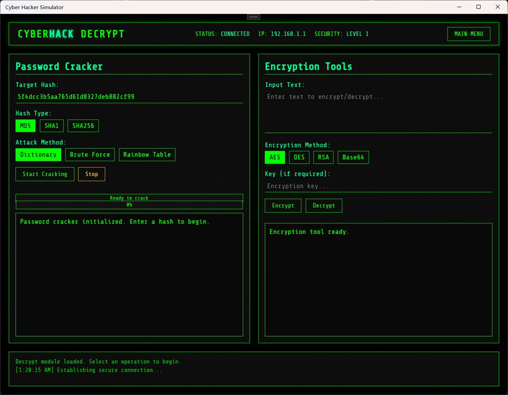 #2. Cyber Hacker Simulator (Windows) بواسطة: RollerNiGi