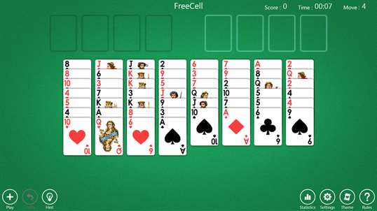 Aces FreeCell Solitaire screenshot 4