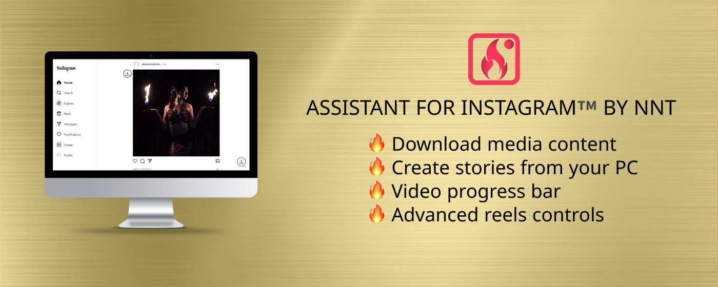 Assistant for Instagram™ by NNT marquee promo image