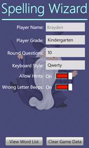 Spelling Wizard screenshot 2
