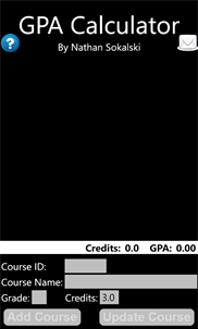GPA Calculator screenshot 1