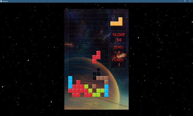 Spacetris screenshot 3