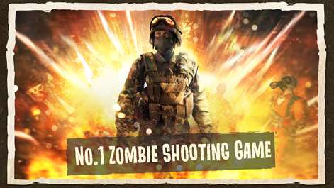 Zombie Combat: Trigger Duty Call 3D FPS Shooter Screenshots 1