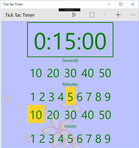 Tick Tac Timer screenshot 1