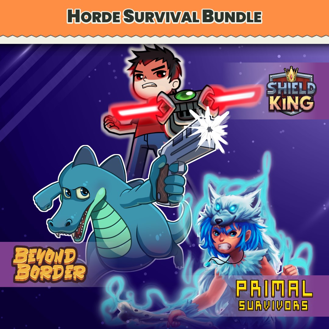 Horde Survivor Bundle Windows 01 - Beyond Border, Shield King and Primal Survivors