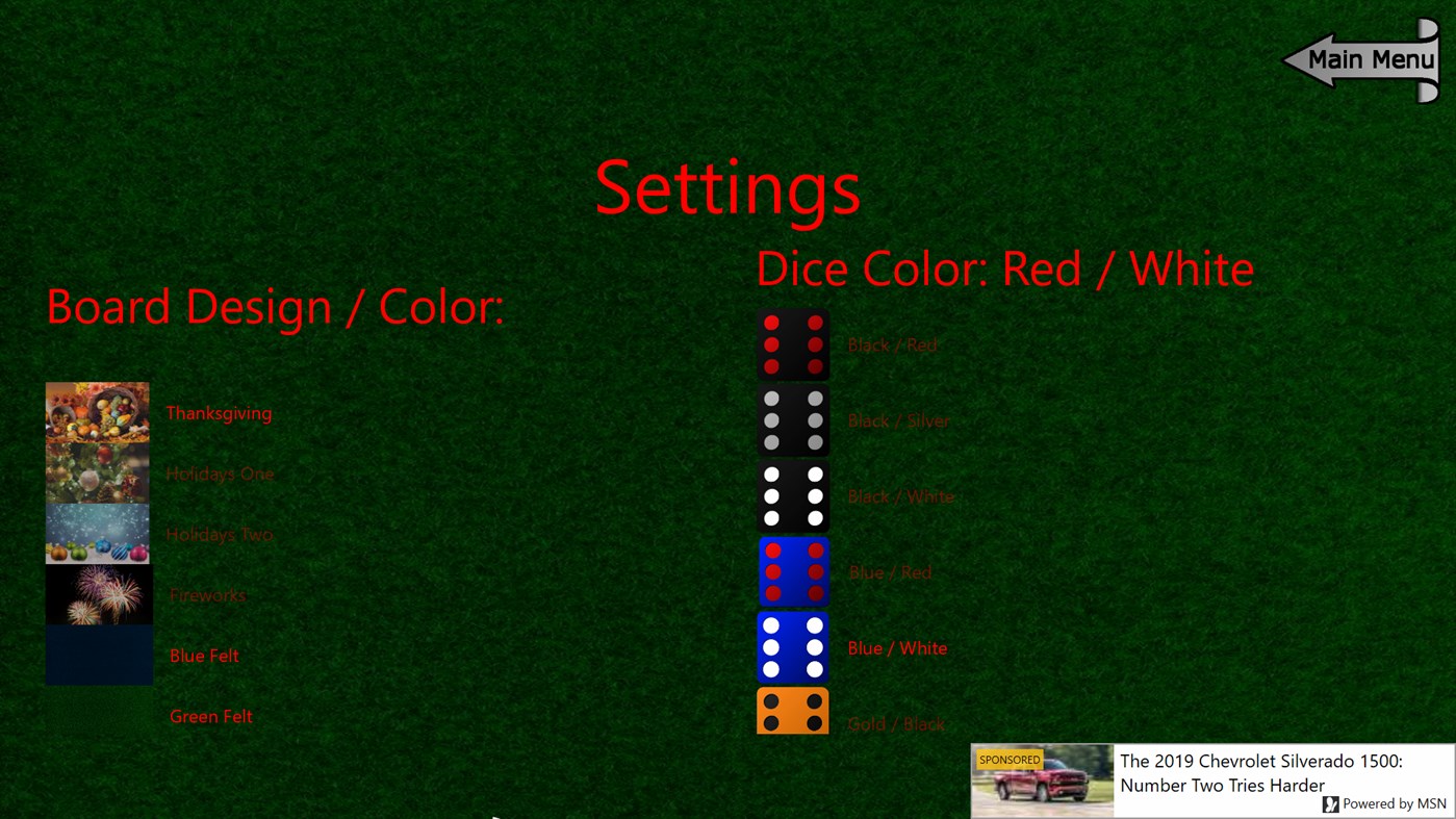 #9. Yatzy Multi-Game Edition (Xbox) By: Site Sculptors