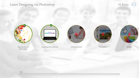 Learn Photoshop 101 by WAGmob Screenshots 1
