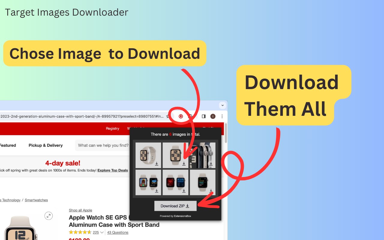 Target Images Downloader