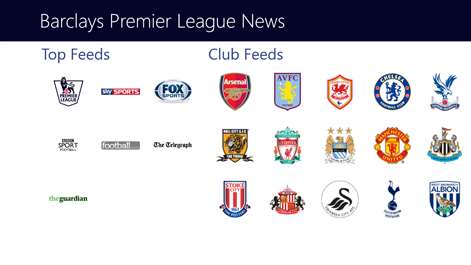Barclays Premier League News Screenshots 2