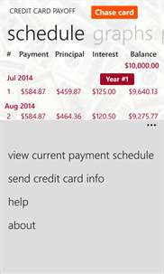 Credit Card Payoff Free screenshot 4