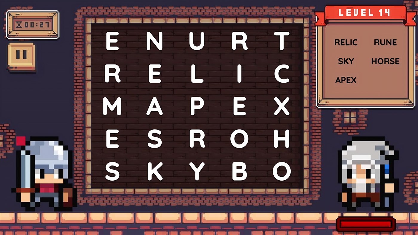 #6. Word Quest: Medival (Xbox) By: Gametry LLC