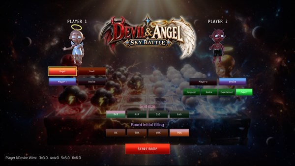 Devil & Angel Sky Battle — 1