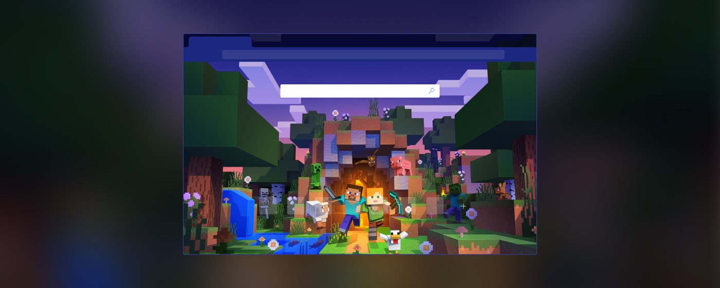 Minecraft: Java & Bedrock Edition marquee promo image