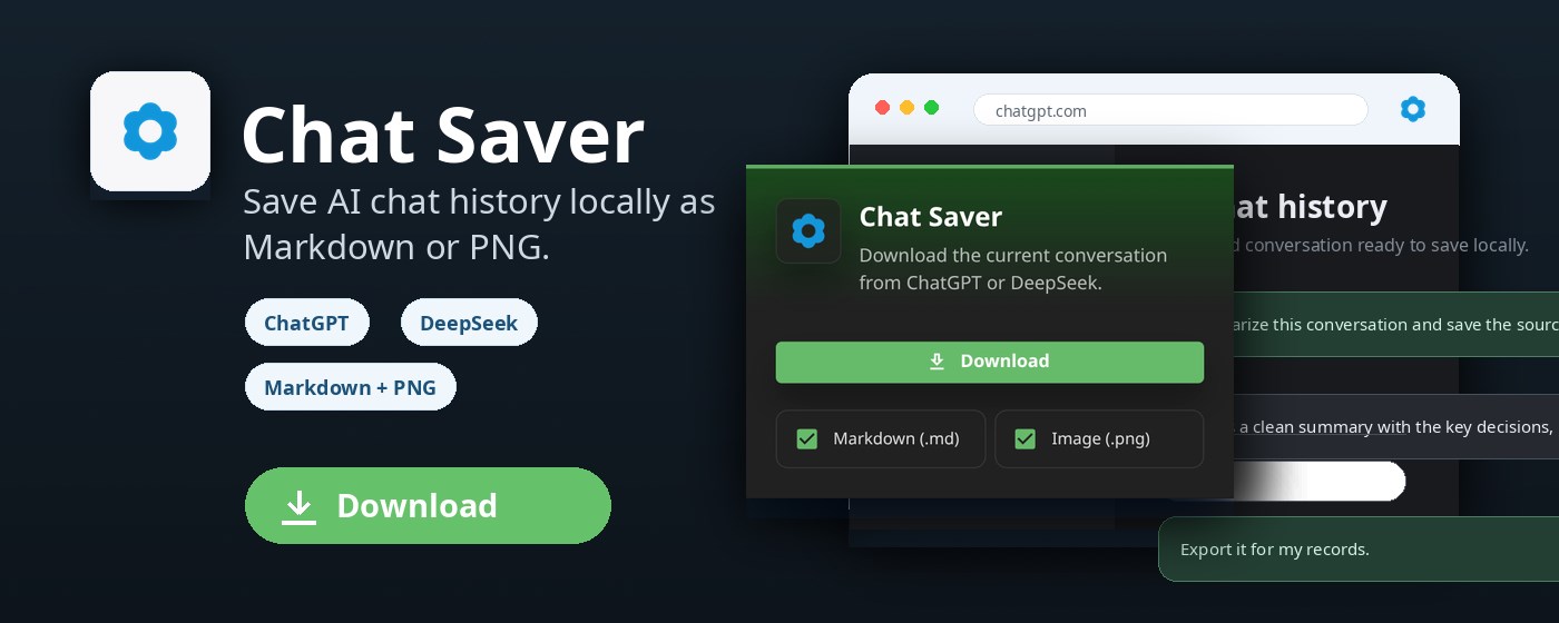 Chat Saver