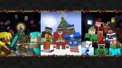 Conjunto Festivo de Minecraft