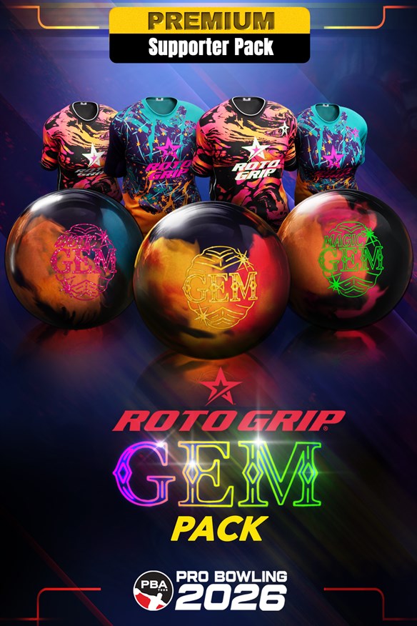 PBA Pro Bowling 2026: Roto Grip Gem Collection Xbox Series X|S and Xbox One cover art