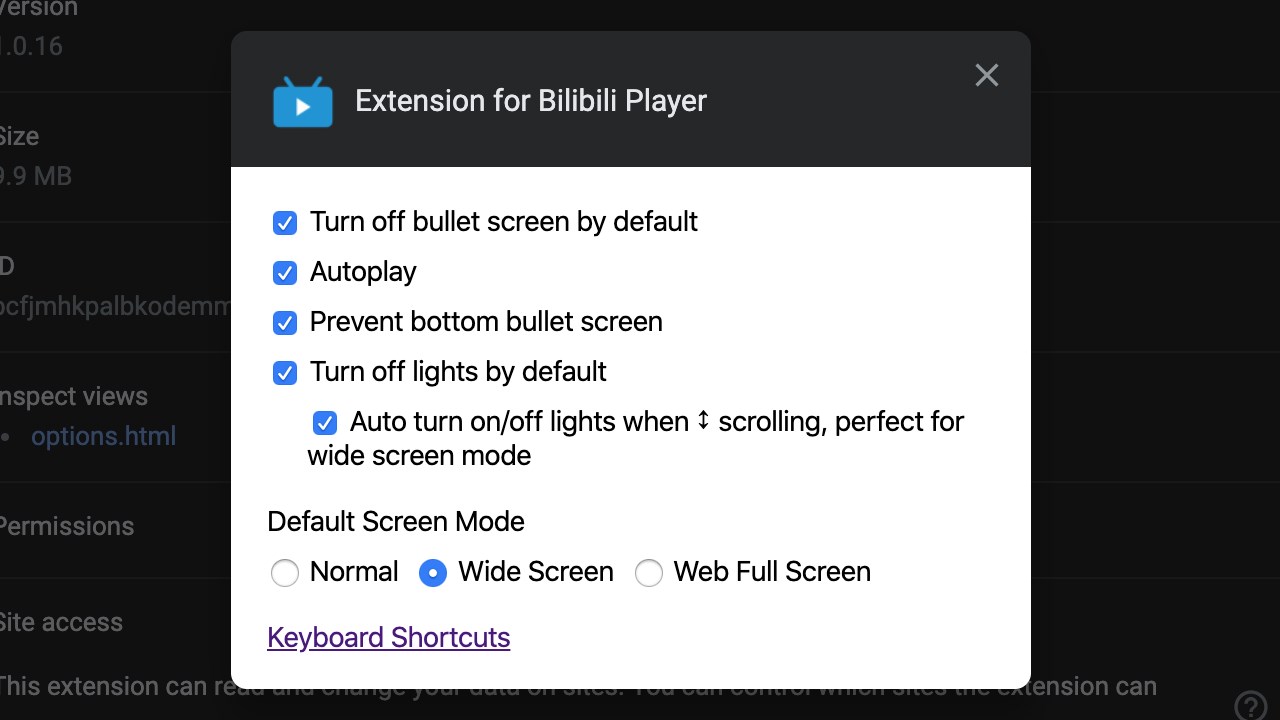 Extension For Bilibili Player Microsoft Edge Addons