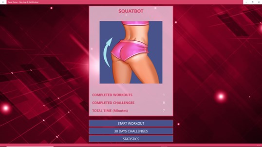 Butt Workout - Hips, Legs & Buttocks screenshot