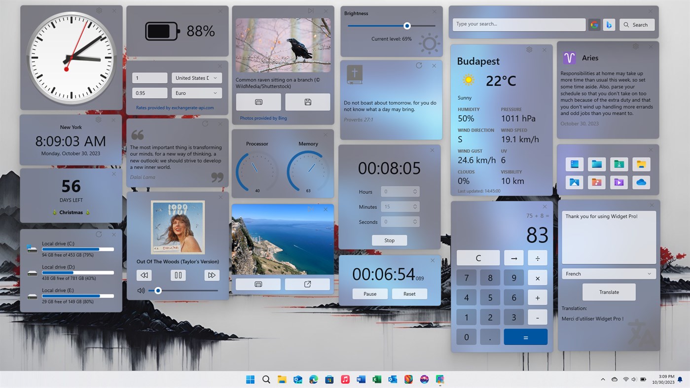 #3. Widget Pro (Windows) 由: Good2Create