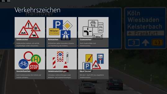 Verkehrszeichen screenshot 1