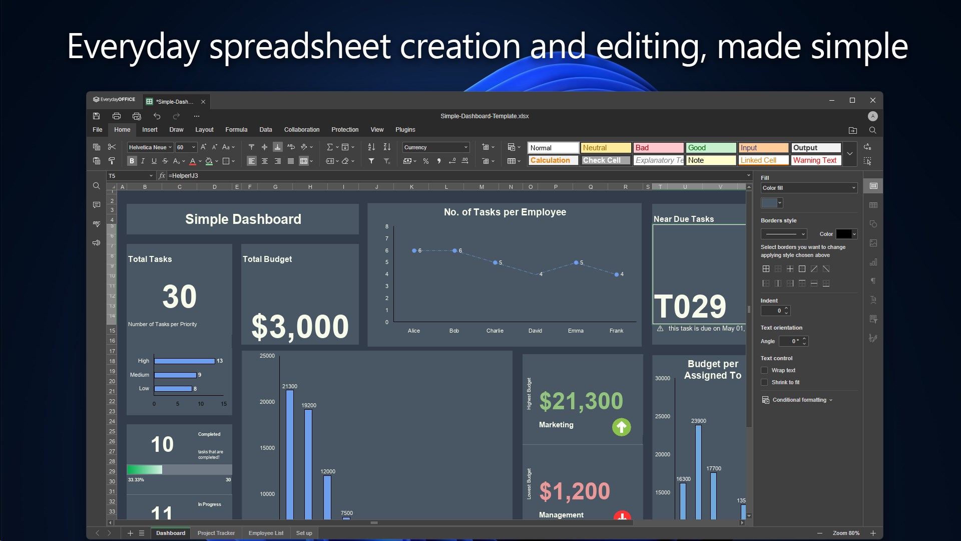 XLSX Editor Pro. screenshot