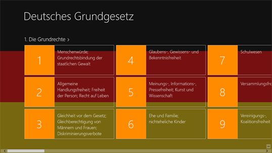 Deutschlands Grundgesetz screenshot 1