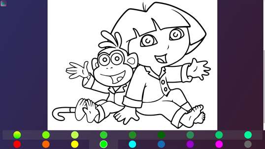 Dora Art Games screenshot 1