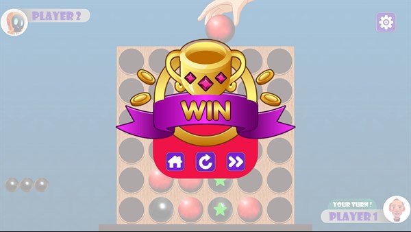 Connect In A Row Puzzle Solver — 5