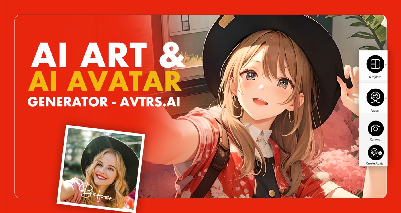 #1. AI Art & AI Avatar Generator - AVTRS.AI (Windows) De: PicsCanvas