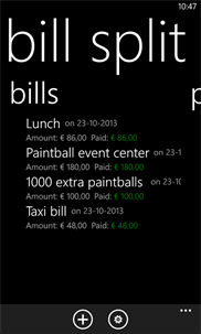 BillSplit screenshot 4