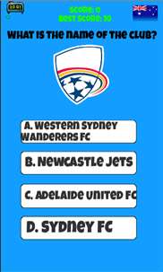 Australia Soccer Logo Quiz screenshot 3