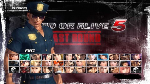 DEAD OR ALIVE 5 Last Round Rig Polisuniform