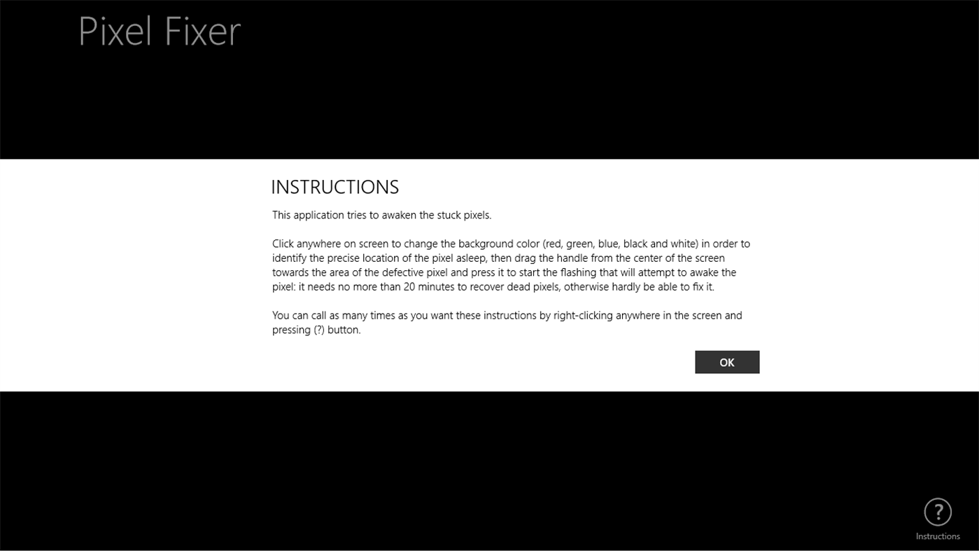 #2. Pixel Fixer (Windows) Által: Adriano Alfaro