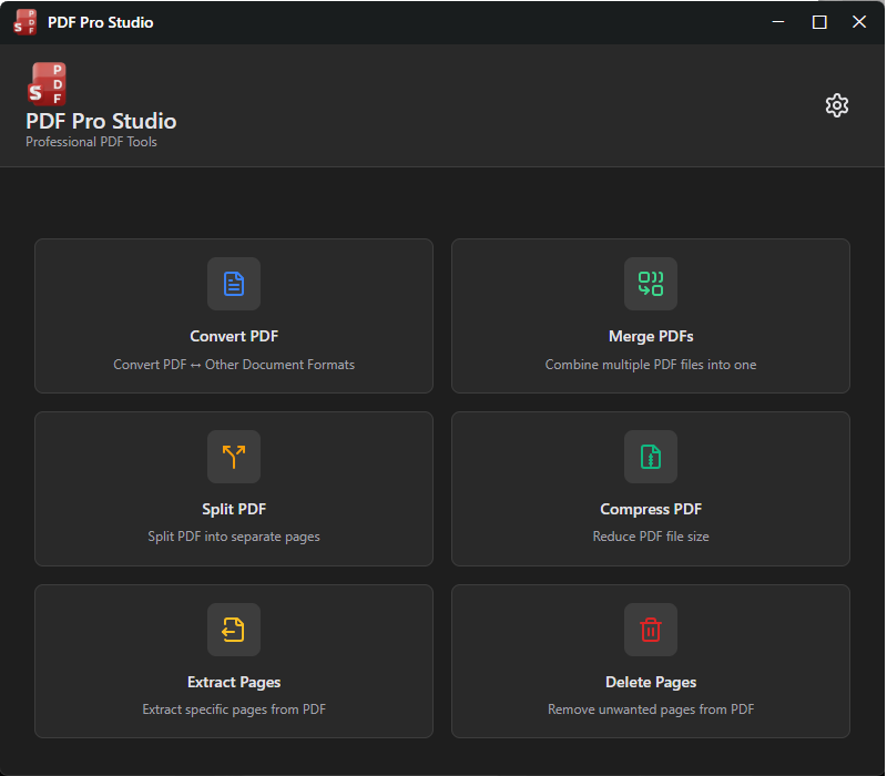 PDF Pro Studio screenshot