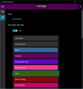 Jazz Radio Receiver screenshot 2