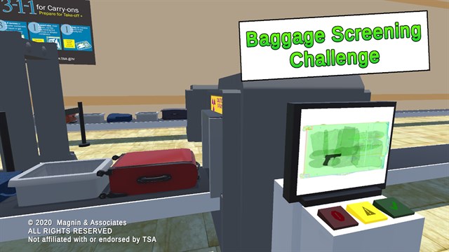 Baggage Screening Challenge screenshot 1