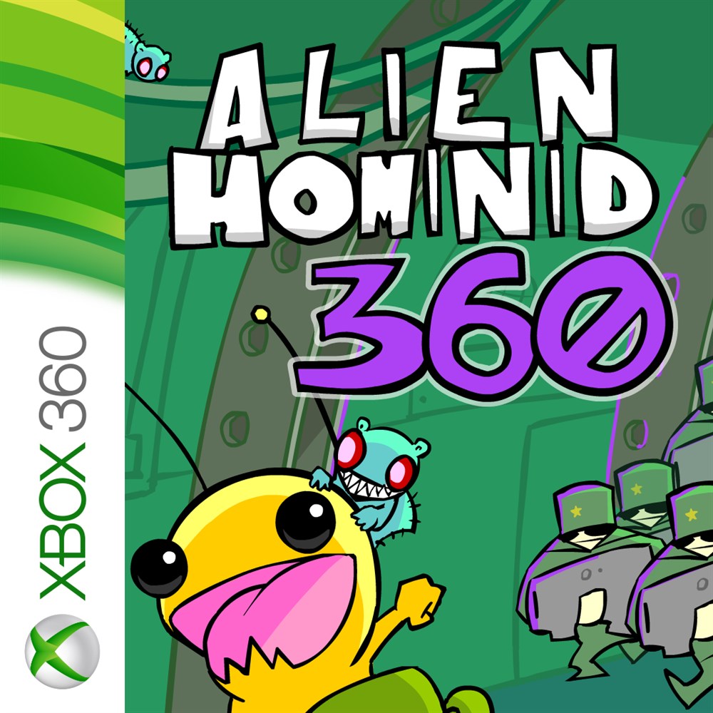 Alien Hominid 360 cover art (full size)