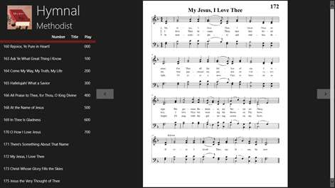 Methodist Hymnal Screenshots 2