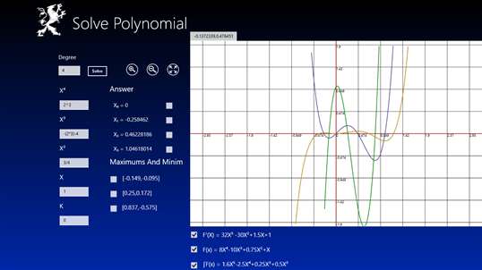 Solve Polynomial Equation screenshot 4