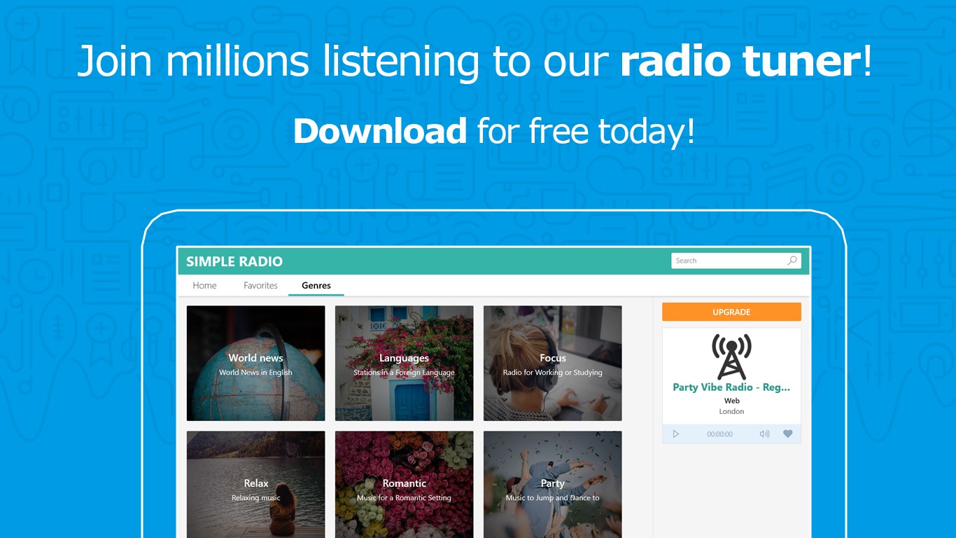 Simple Radio FM - Listen Live to Online Radio, Music and Talk Stations