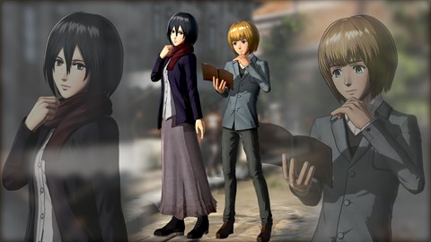 Mikasa & Armin "Plain clothes" Outfit Early Release