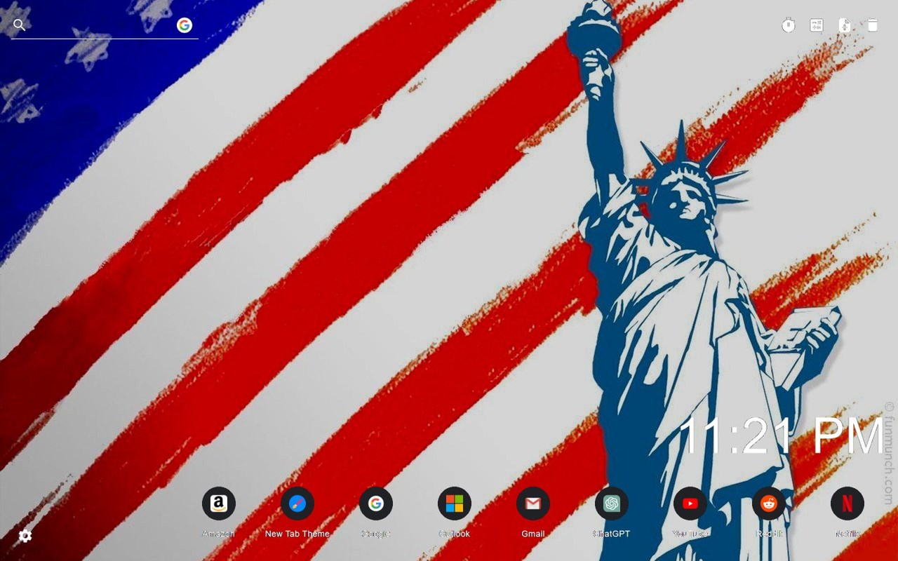 Statue Of Liberty Wallpaper New Tab