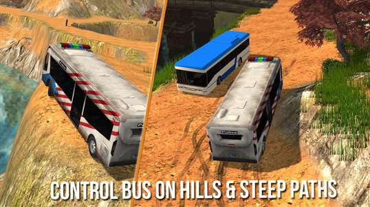 Police Bus Hill Climb - Cops Pick & Drop Duty Sim screenshot 5