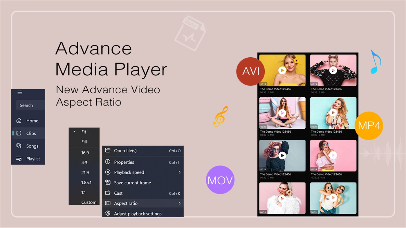 #5. Video Media Player - All Formats (Windows) By: PicsCanvas